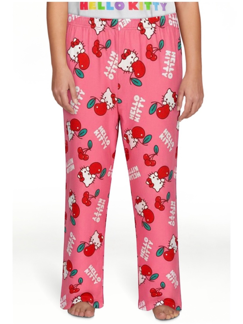 Hello Kitty Women’s Sleep Pants With Pockets Size XL